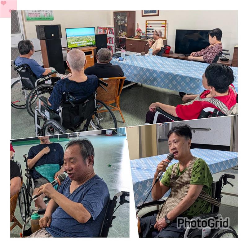 每週唱歌日,宜福住宿長照機構
