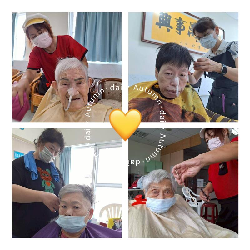 愛心義剪活動,宜福住宿長照機構